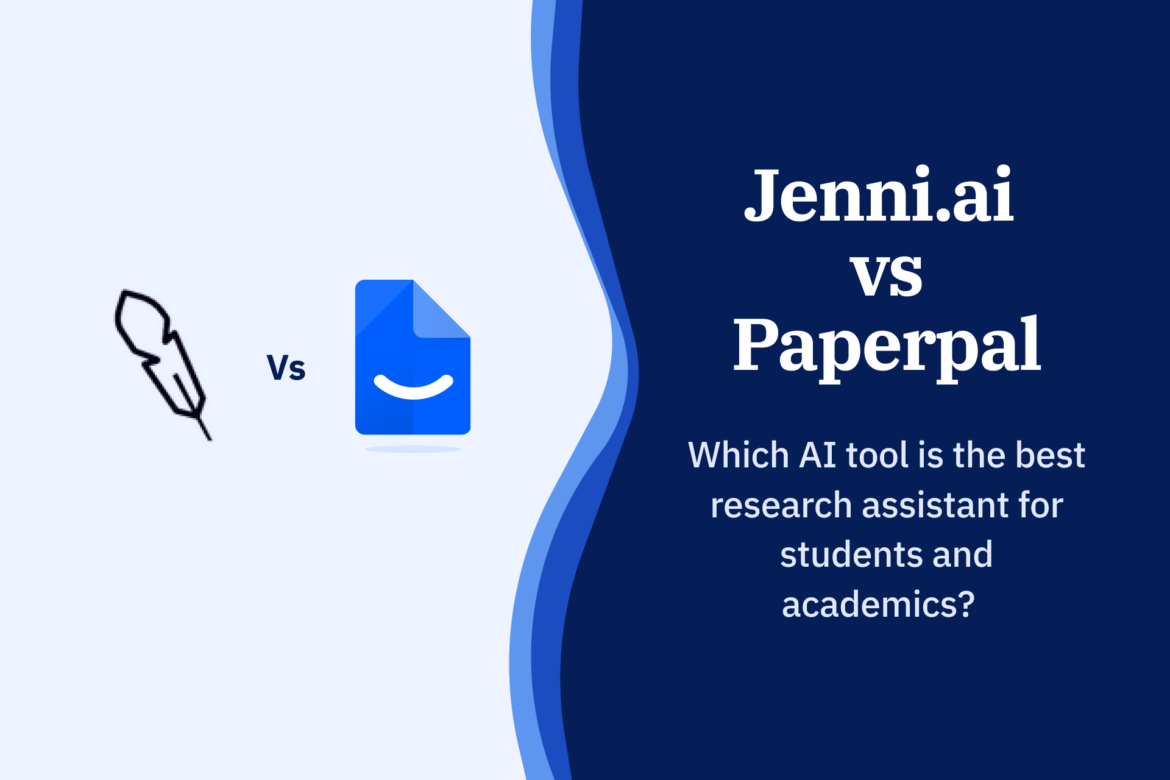 Jenni vs Paperpal Jenni vs Paperpal