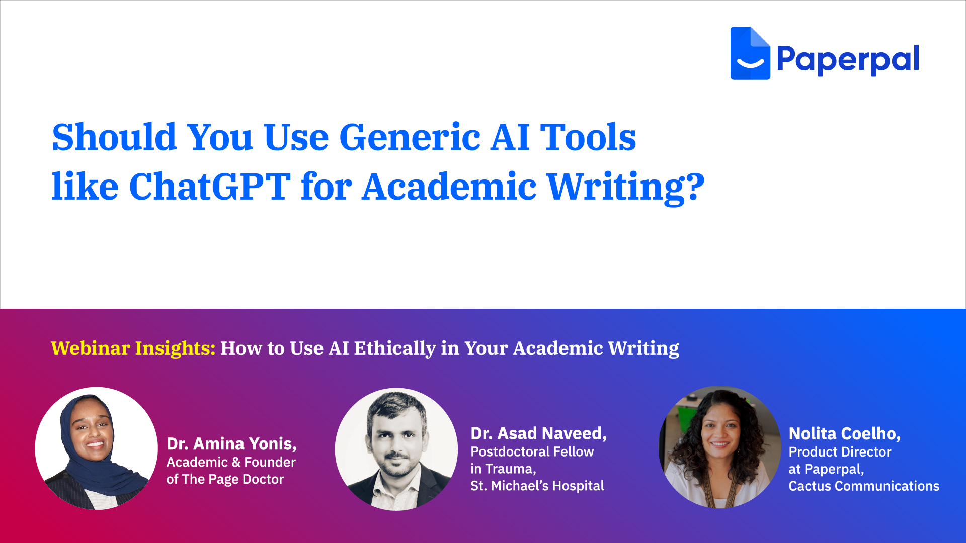 Should You Use AI Tools like ChatGPT for Academic Writing? | Paperpal