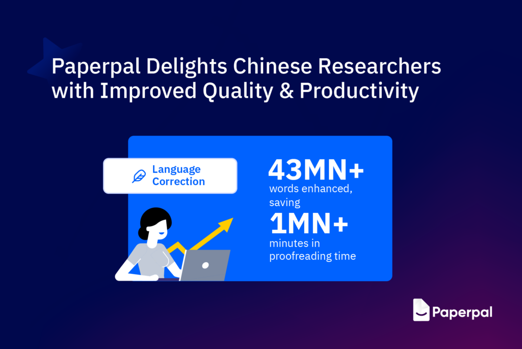 Paperpal Delights Chinese Researchers with Improved Quality & Productivity