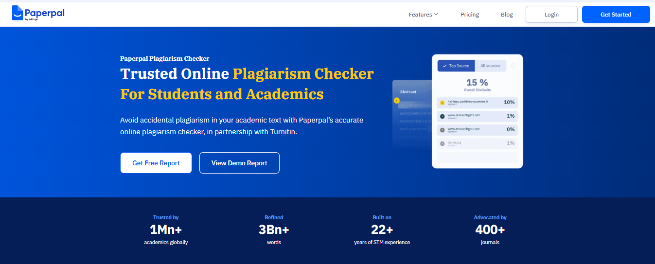 Paperpal Plagiarism Checker