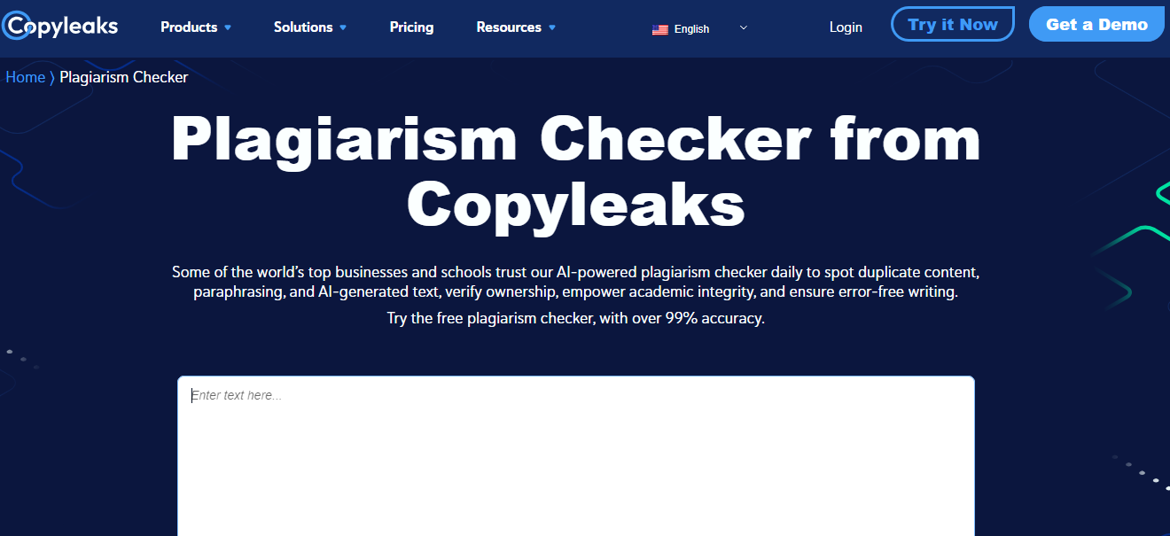 Copyleaks Plagiarism Checker