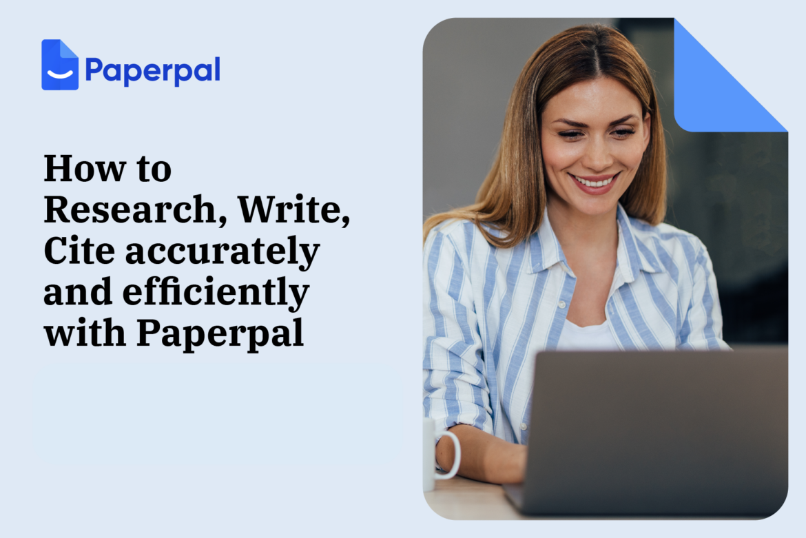 Research Write Cite Accurately with Paperpal