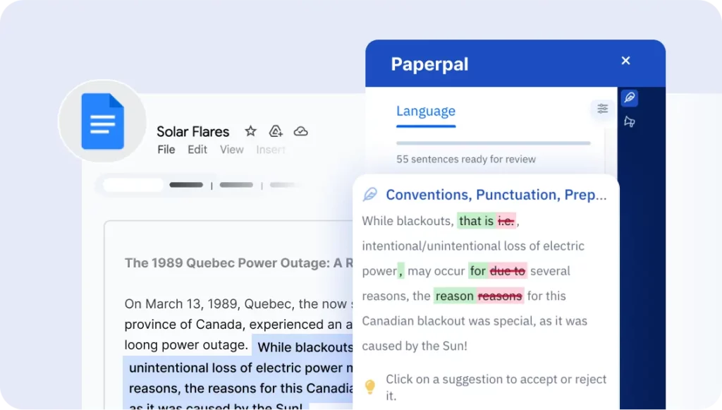 Paperpal for Google Docs