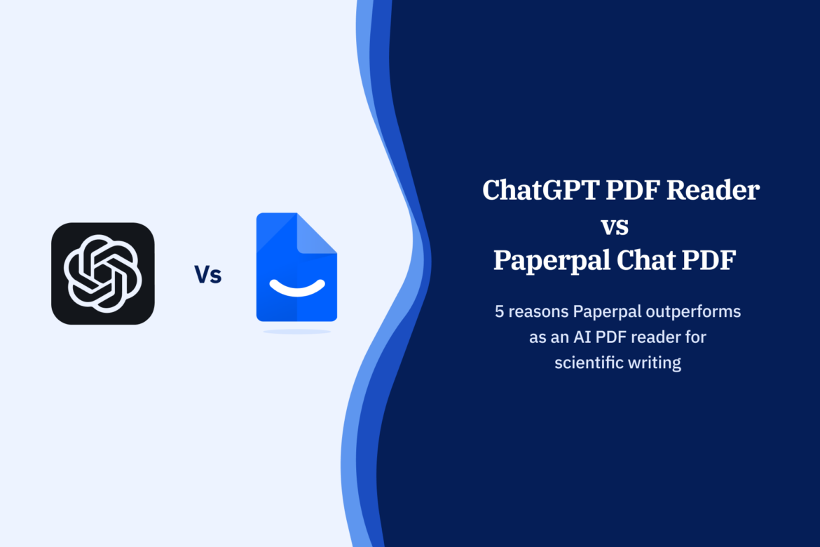 ChatGPT PDF Reader vs Paperpal Chat PDF  ChatGPT PDF Reader vs Paperpal Chat PDF