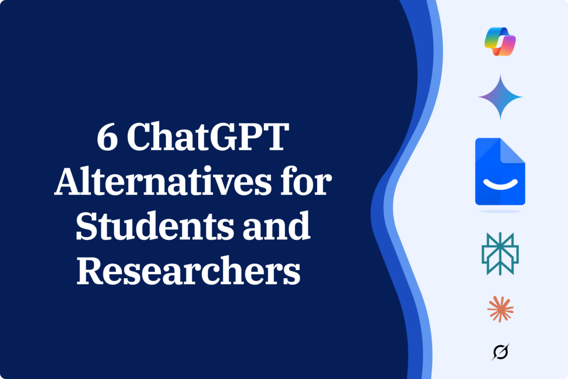 6 ChatGPT alternatives for students and researchers 6 ChatGPT alternatives for students and researchers