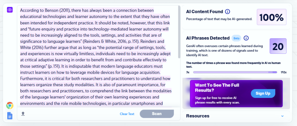 Copyleaks flags human-AI blended content is AI generated, which leads to false accusations for cases like outline generation, grammar checks etc, 