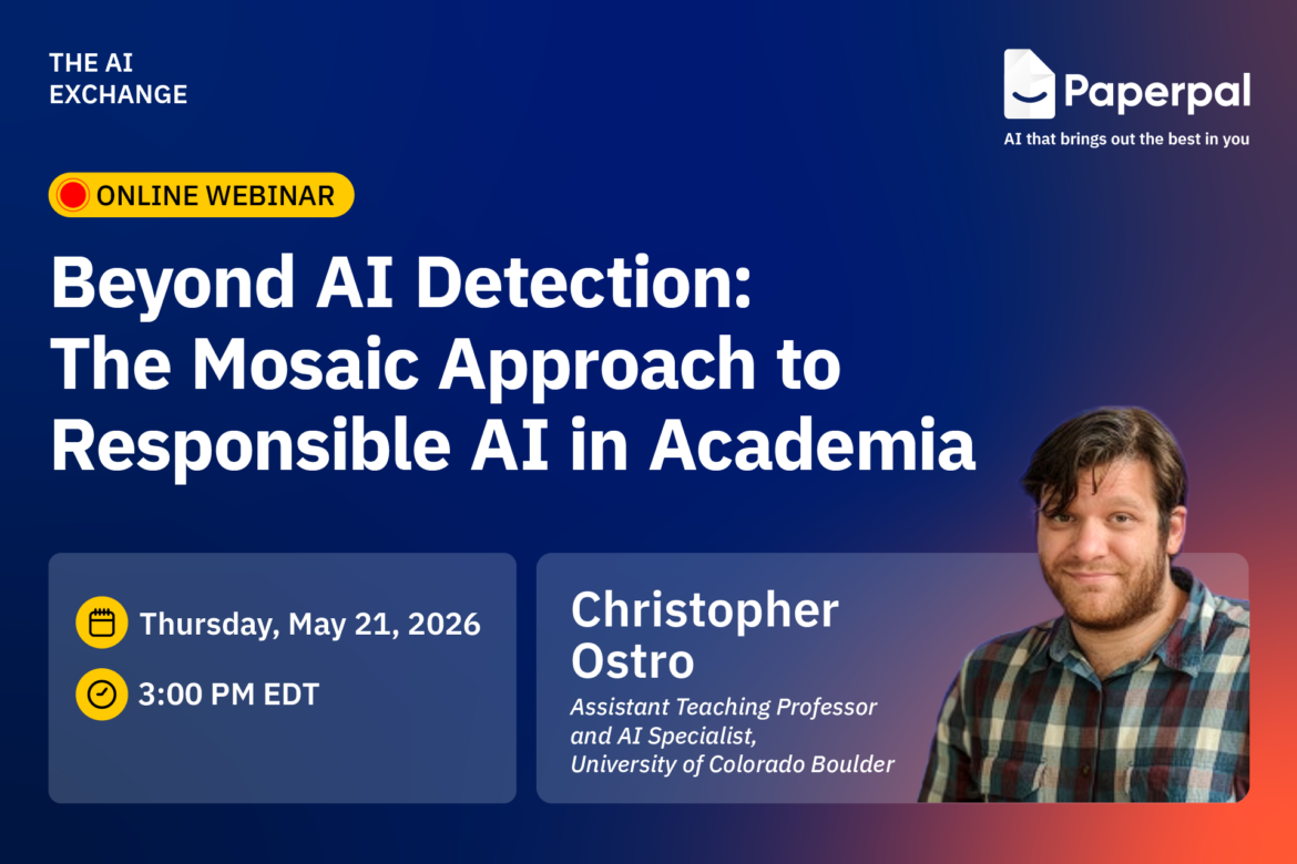 The mosiac approach to responsible AI detection in academia
